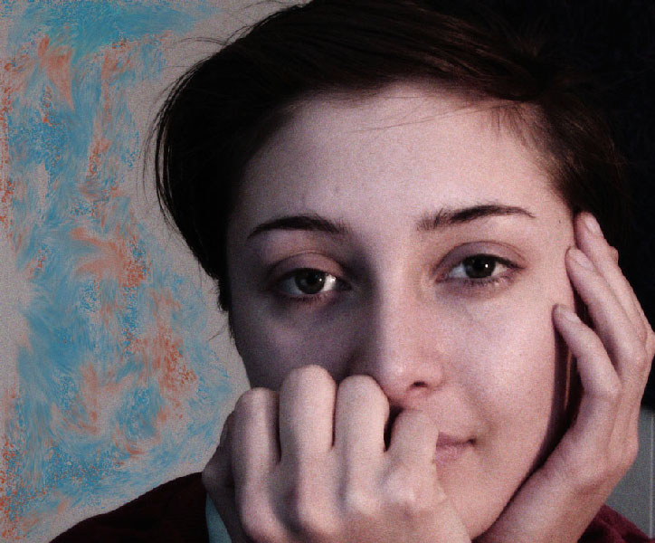 Portrait with Hands